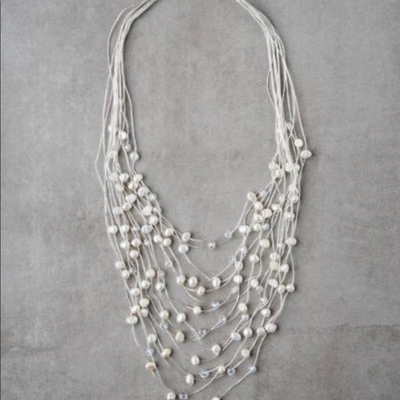 NEW Freshwater Pearls Necklace & Bracelet Combo-Hand Crafted in Thailand - Picture 7 of 14